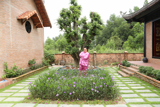 Nhà miệt vườn 1.600 m2 của diễn viên hài Hoàng Mập