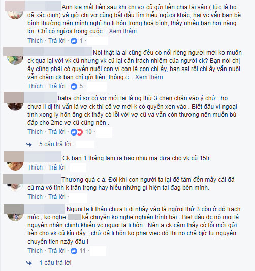Vợ hai đang bầu tố chồng đưa mình 5 triệu mà chu cấp cho vợ cũ 15 triệu, hội chị em tranh cãi nảy lửa