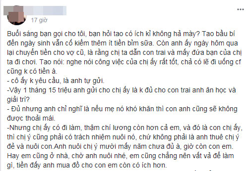 Vợ hai đang bầu tố chồng đưa mình 5 triệu mà chu cấp cho vợ cũ 15 triệu, hội chị em tranh cãi nảy lửa Vợ hai đang bầu tố chồng đưa mình 5 triệu mà chu cấp cho vợ cũ 15 triệu, hội chị em tranh cãi nảy lửa