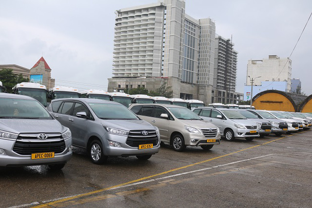 Hoàn tất kiểm định 900 xe ô tô phục vụ Tuần lễ cấp cao APEC