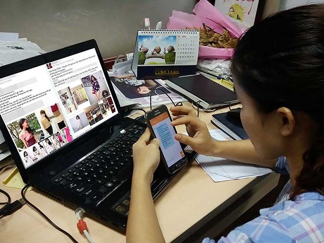 Một cá nhân bán hàng qua mạng nộp thuế 8 tỉ đồng Một cá nhân bán hàng qua mạng nộp thuế 8 tỉ đồng