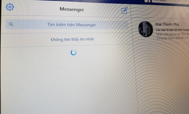 Facebook Messenger gặp lỗi liên tục trong ngày tại Việt Nam