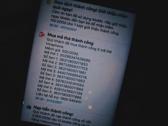 Mất tiền trong tài khoản, người dùng nghi ví MoMo bị hack