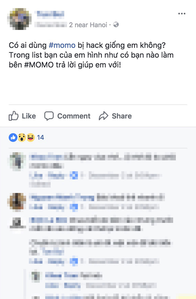 Mất tiền trong tài khoản, người dùng nghi ví MoMo bị hack