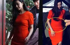 Bị bắt gặp xoa vòng 2 lớn bất thường, Phạm Băng Băng dính nghi vấn có bầu trước khi cưới