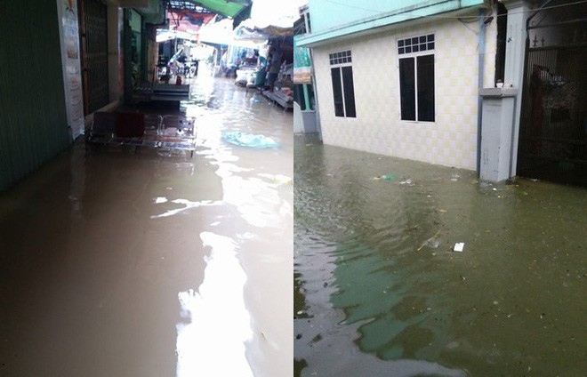 Bi hài ngày mưa lũ: Đang ăn cơm thì nước tràn ngập mâm, một nhà có điện cả làng được nhờ sạc điện thoại