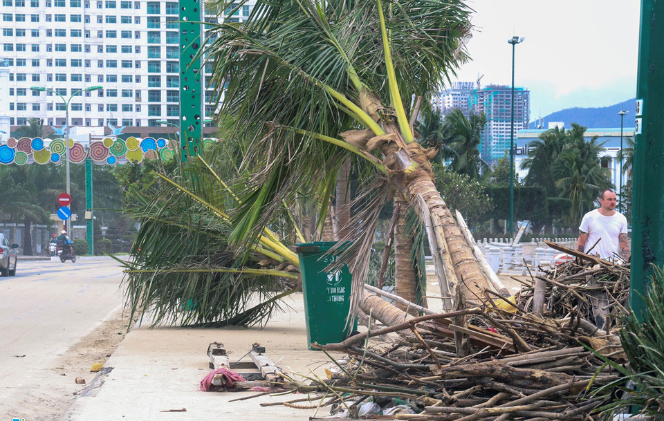 3 ngày sau bão, Nha Trang vẫn ngổn ngang
