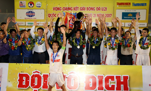 HAGL lần đầu vô địch U21 quốc gia