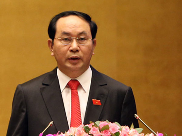 Chủ tịch nước Trần Đại Quang hôm nay phát biểu tại CEO Summit