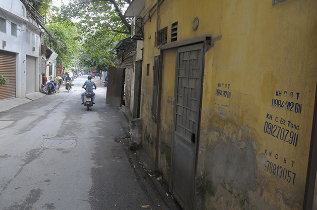 Cận cảnh đường sẽ mang tên người hiến tặng hơn 5.000 lượng vàng