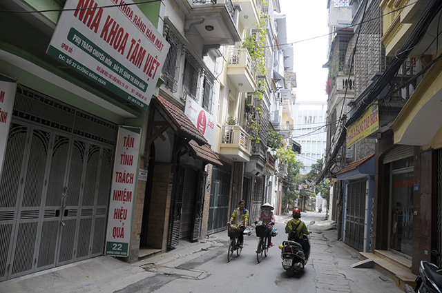 Cận cảnh đường sẽ mang tên người hiến tặng hơn 5.000 lượng vàng