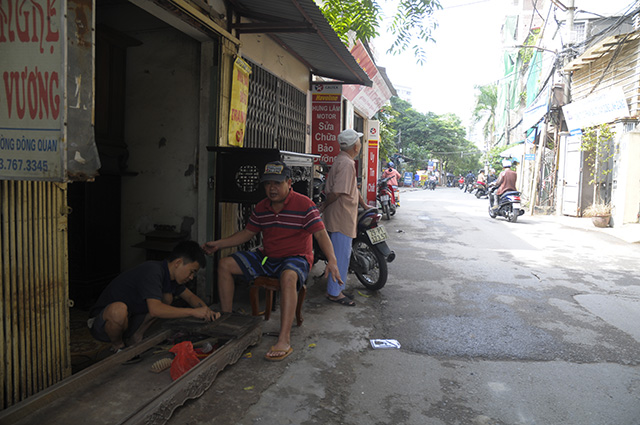 Cận cảnh đường sẽ mang tên người hiến tặng hơn 5.000 lượng vàng