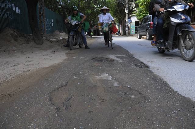 Cận cảnh đường sẽ mang tên người hiến tặng hơn 5.000 lượng vàng