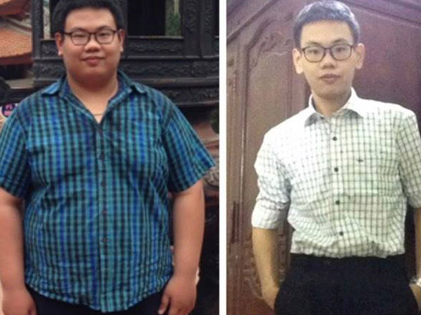 Chàng trai 1,2 tạ giảm 60kg trong nửa năm vì sợ thất nghiệp