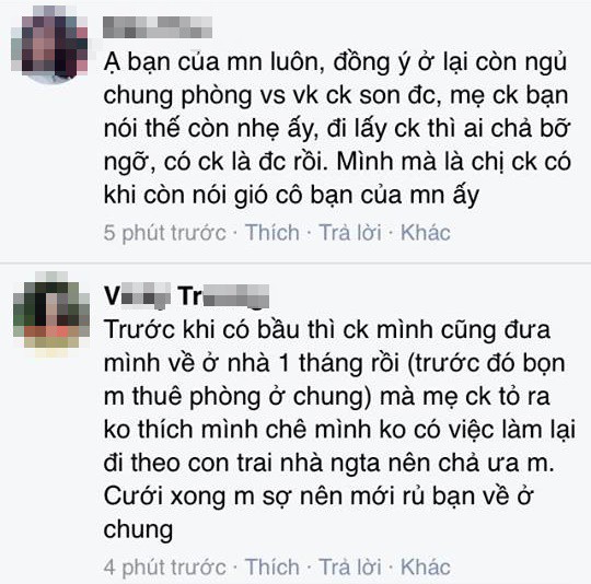 Nàng dâu mới về nhà chồng, xách tay cả bạn thân về ở chung nguyên tuần cho đỡ bỡ ngỡ Nàng dâu mới về nhà chồng, xách tay cả bạn thân về ở chung nguyên tuần cho đỡ bỡ ngỡ