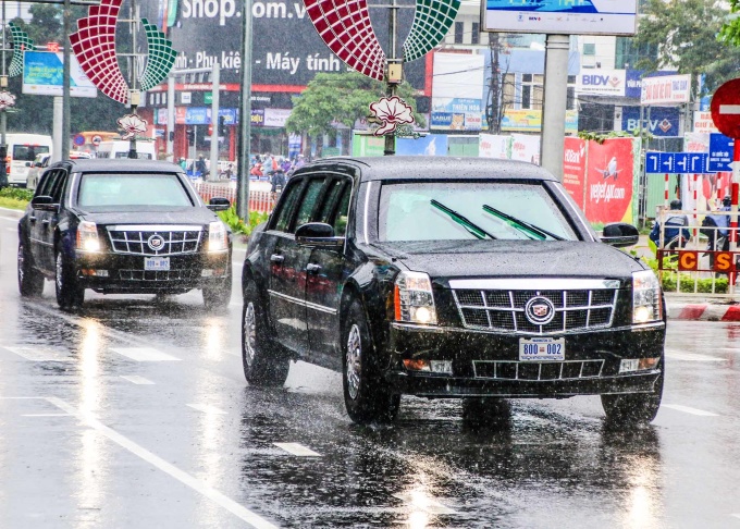 Quái thú của Tổng thống Mỹ trên đường phố Đà Nẵng