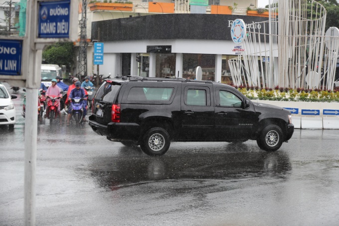 Quái thú của Tổng thống Mỹ trên đường phố Đà Nẵng