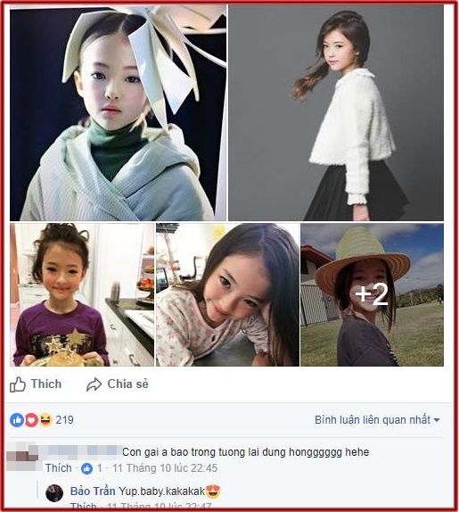 Kết hôn 2 tháng, anh trai Bảo Thy hạnh phúc lên chức bố