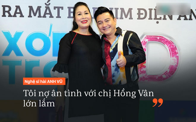 NSND Hồng Vân: Anh Vũ là em nhưng tôi coi như con trai lớn NSND Hồng Vân: Anh Vũ là em nhưng tôi coi như con trai lớn