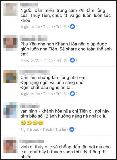 Không cần nói nhiều, Thủy Tiên chi luôn 100 triệu ủng hộ người dân chịu thiệt hại bão lũ