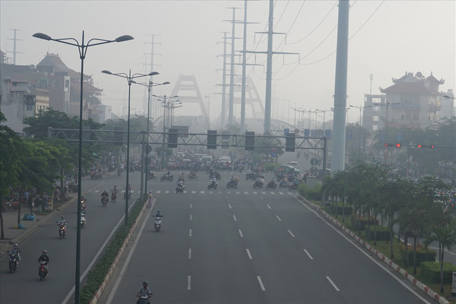 Sài Gòn sương mù giăng phủ như Sa Pa