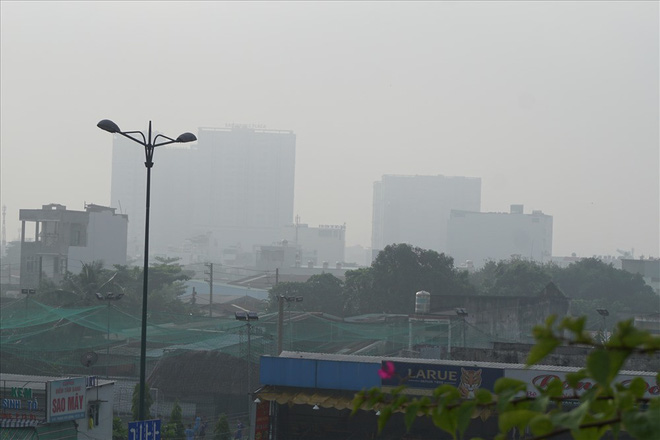 Sài Gòn sương mù giăng phủ như Sa Pa