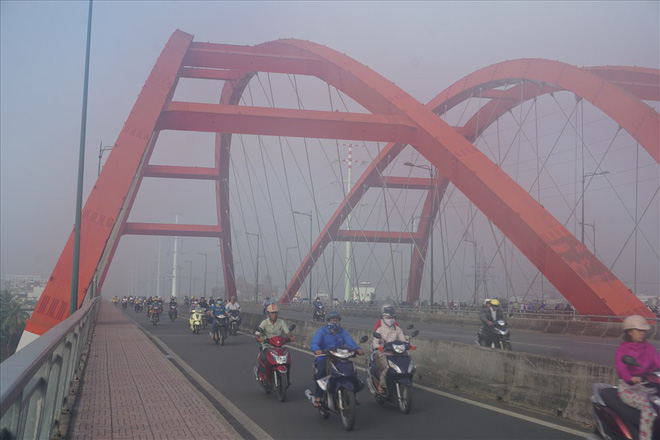 Sài Gòn sương mù giăng phủ như Sa Pa