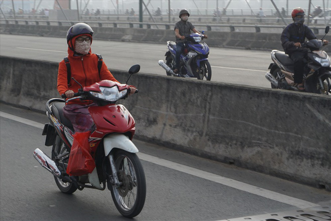 Sài Gòn sương mù giăng phủ như Sa Pa