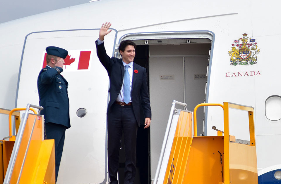 Những hình ảnh đầu tiên của Thủ tướng Trudeau tại Hà Nội