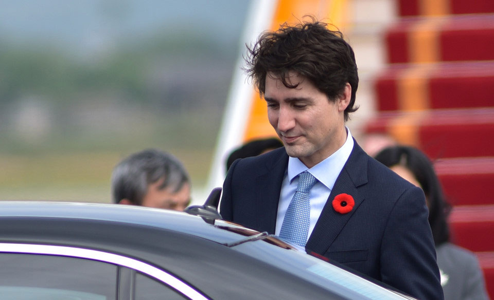Những hình ảnh đầu tiên của Thủ tướng Trudeau tại Hà Nội