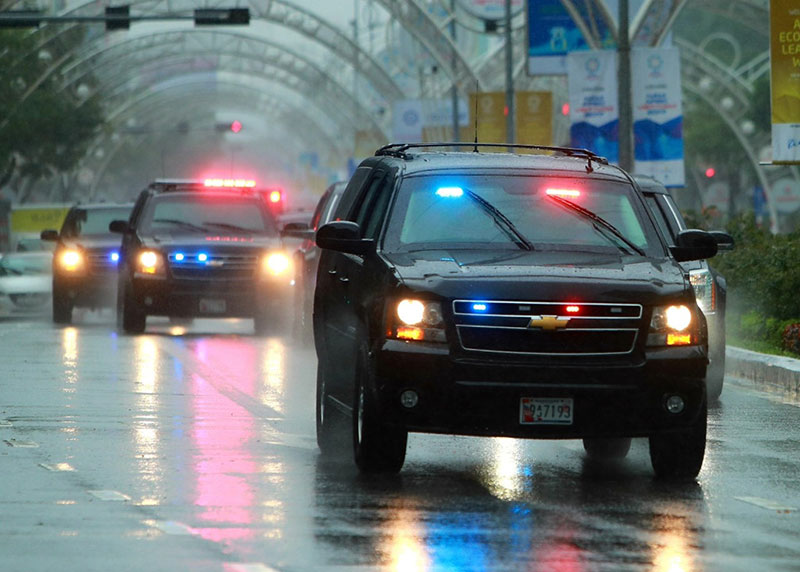 Những chiếc xe đặc biệt trong đoàn hộ tống Tổng thống Trump