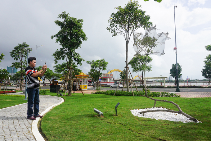Người Đà Nẵng thích thú với công viên APEC
