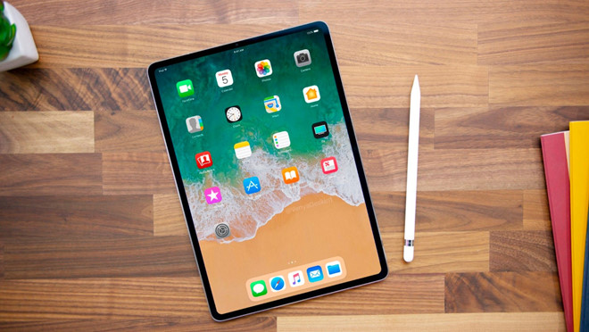 iPad 2018 sẽ có Face ID với màn hình tràn viền