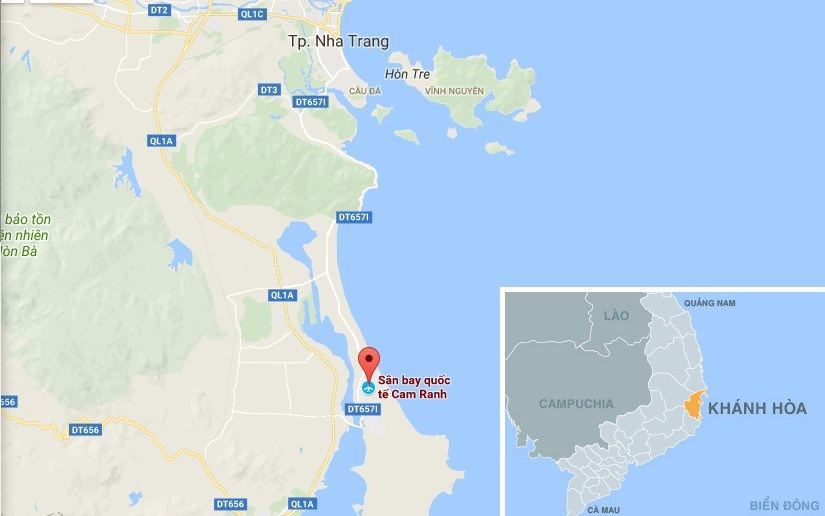 Máy bay vận tải Nga chở thịt hộp, sữa cứu trợ hạ cánh ở Cam Ranh