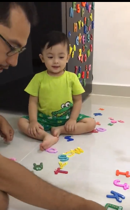 Bất ngờ trước khả năng nói tiếng Anh của con trai nam diễn viên Gọi giấc mơ về