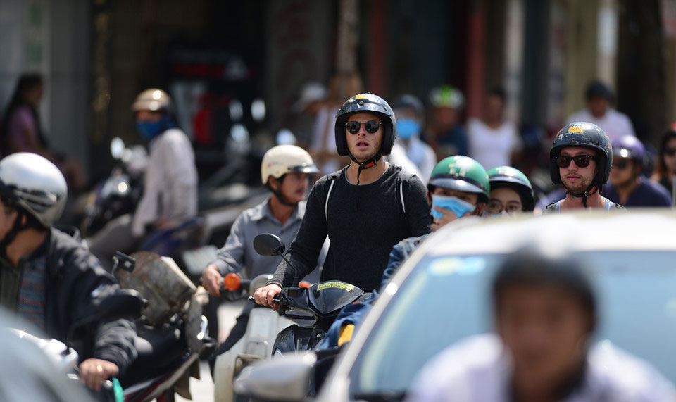 Air Force One đưa Tổng thống Trump đến Đà Nẵng