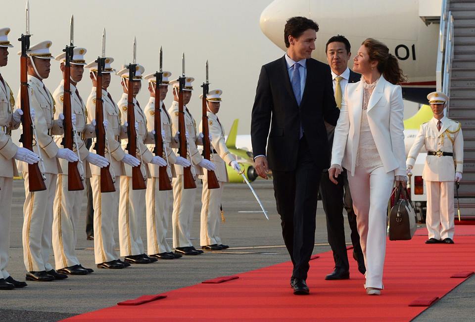 Chân dung người vợ đã chiếm trọn trái tim của vị Thủ tướng Canada điển trai Chân dung người vợ đã chiếm trọn trái tim của vị Thủ tướng Canada điển trai