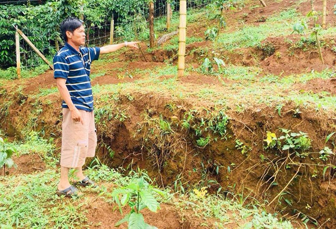 Xuất hiện vết nứt gần hồ chứa bùn đỏ Alumin Nhân Cơ