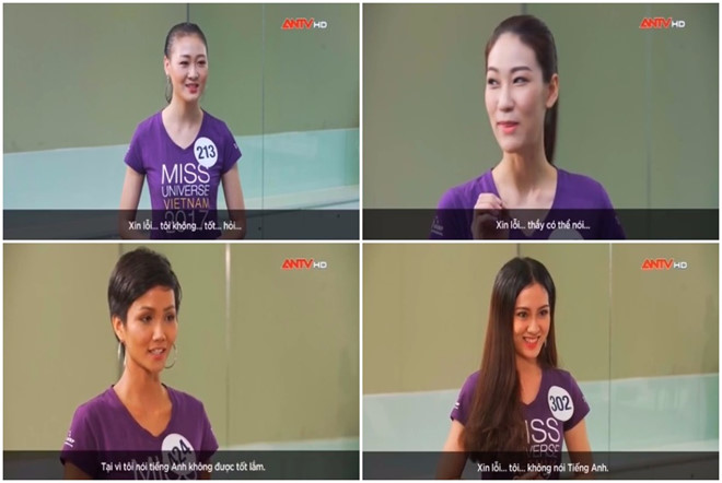 Thí sinh Hoa hậu Hoàn vũ không biết Trung Quốc tiếng Anh là gì