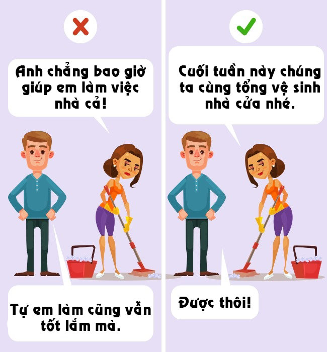 Hôn nhân hạnh phúc đến mấy cũng sứt mẻ vì những câu nói này Hôn nhân hạnh phúc đến mấy cũng sứt mẻ vì những câu nói này