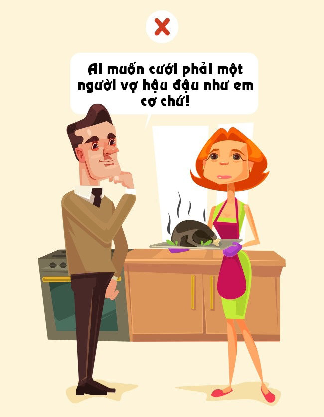 Hôn nhân hạnh phúc đến mấy cũng sứt mẻ vì những câu nói này Hôn nhân hạnh phúc đến mấy cũng sứt mẻ vì những câu nói này