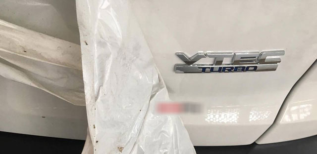 Honda CR-V 7 chỗ bất ngờ xuất hiện trên đường phố Hà Nội