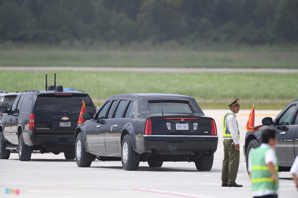 Mật vụ Mỹ kiểm tra sân bay Đà Nẵng từ điểm cao trước khi TT Trump đến