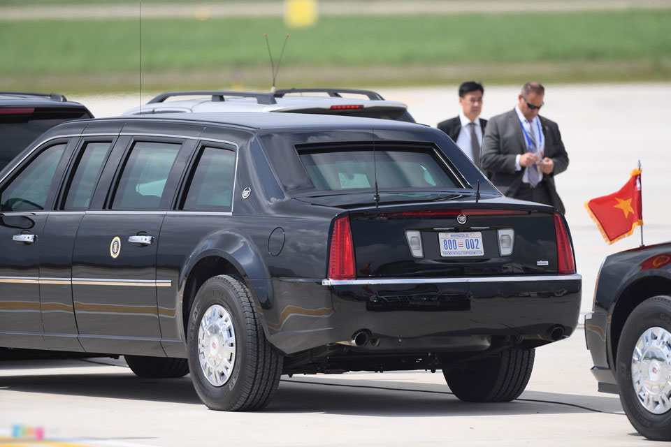 Mật vụ Mỹ kiểm tra sân bay Đà Nẵng từ điểm cao trước khi TT Trump đến