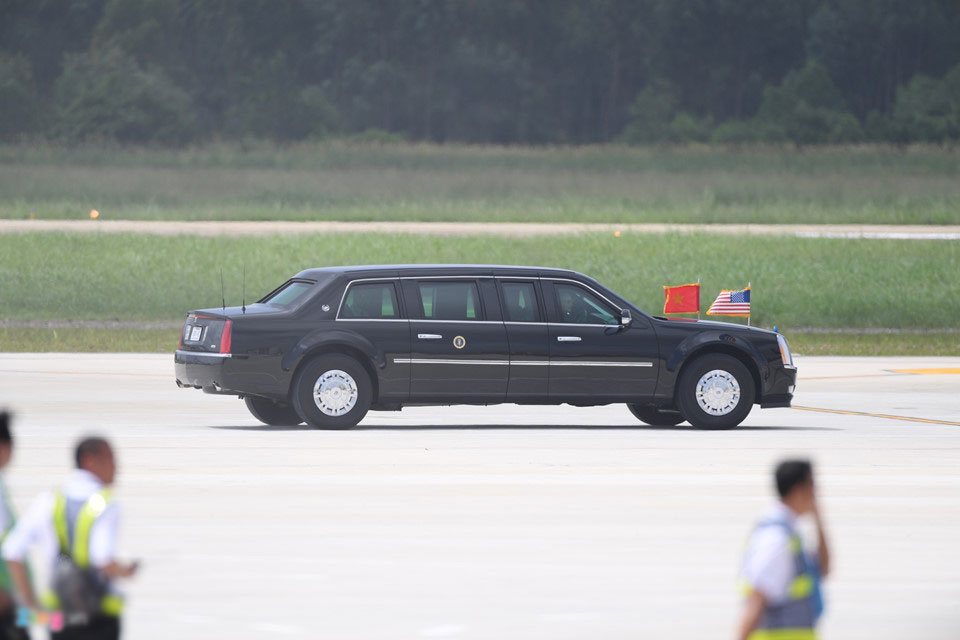 Mật vụ Mỹ kiểm tra sân bay Đà Nẵng từ điểm cao trước khi TT Trump đến