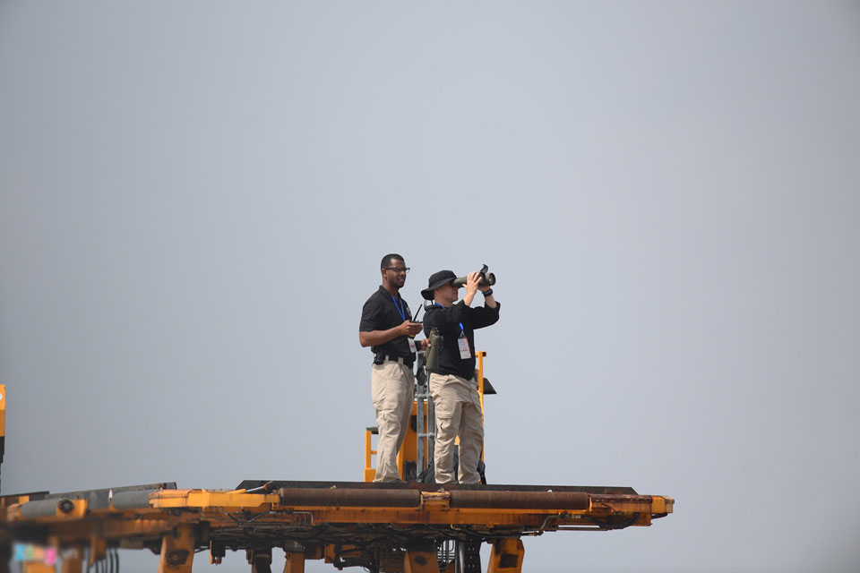 Mật vụ Mỹ kiểm tra sân bay Đà Nẵng từ điểm cao trước khi TT Trump đến