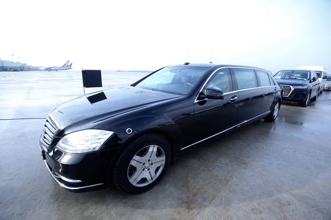 Chiến mã bọc giáp chở Tổng thống Putin tại Đà Nẵng