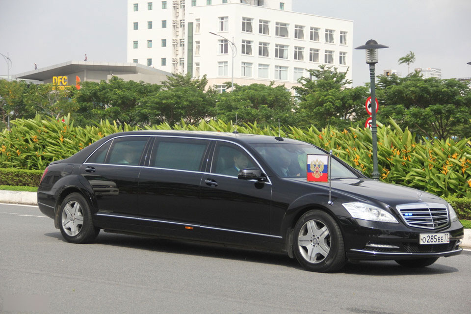 Chuyên cơ chở Tổng thống Putin đến Đà Nẵng dự APEC