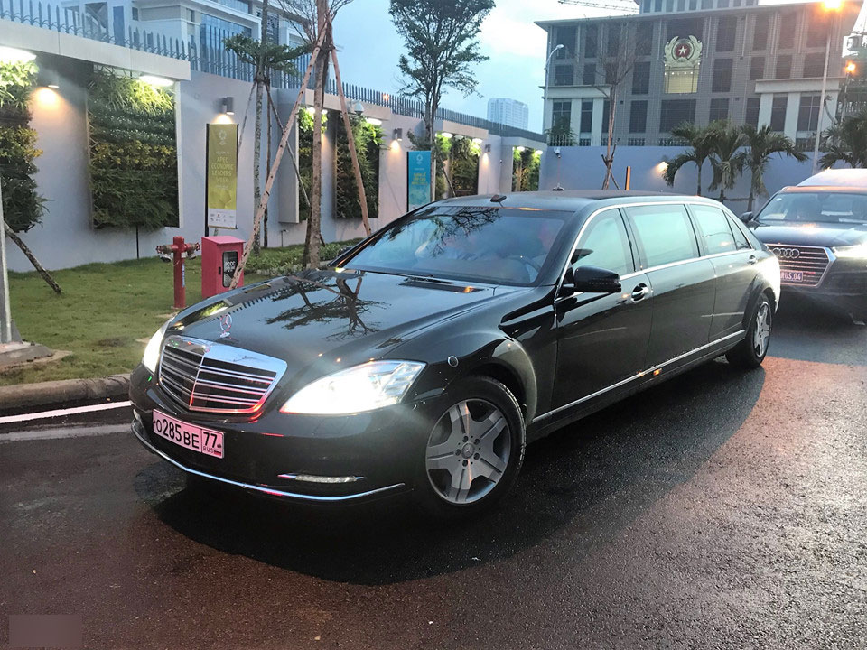 Chuyên cơ chở Tổng thống Putin đến Đà Nẵng dự APEC