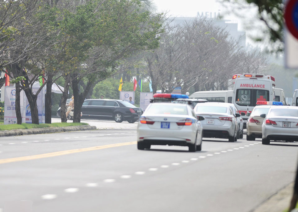 Chuyên cơ chở Tổng thống Putin đến Đà Nẵng dự APEC